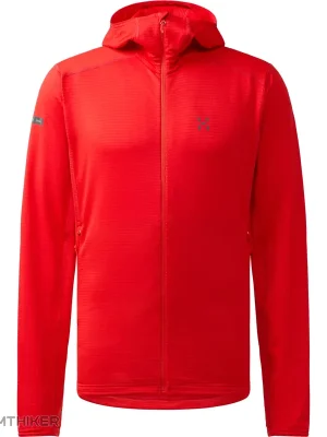 Výhodná Nabídka Haglöfs L.I.M Mid Multi mikina, tech red