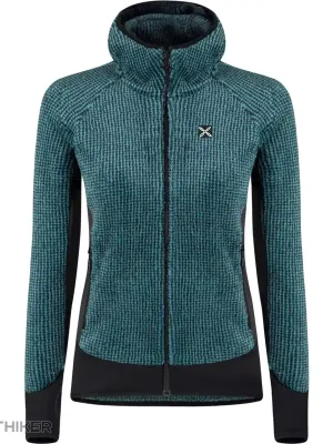 Značkový Montura REMIX FLEECE dámská mikina, care blue
