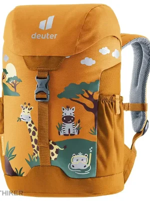 Akce deuter Schmusebär dětský batoh, amber/maple