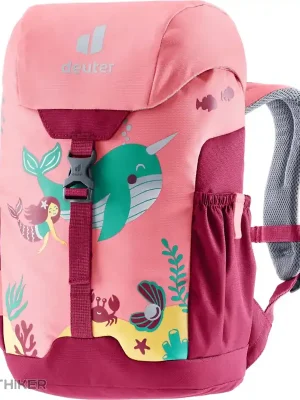deuter Schmusebär dětský batoh, 8 l, blossom/raspberry Nová Kolekce