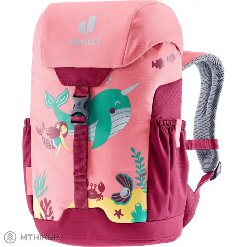 deuter Schmusebär dětský batoh, 8 l, blossom/raspberry Nová Kolekce