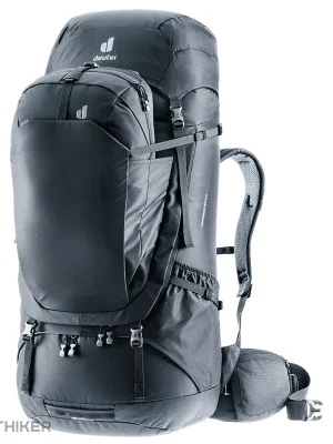 deuter Voyager 65+10 batoh, černá Oblíbený