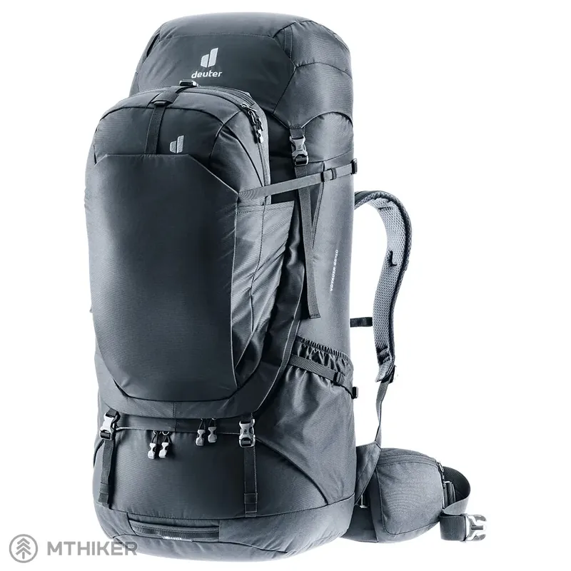deuter Voyager 65+10 batoh, černá Oblíbený