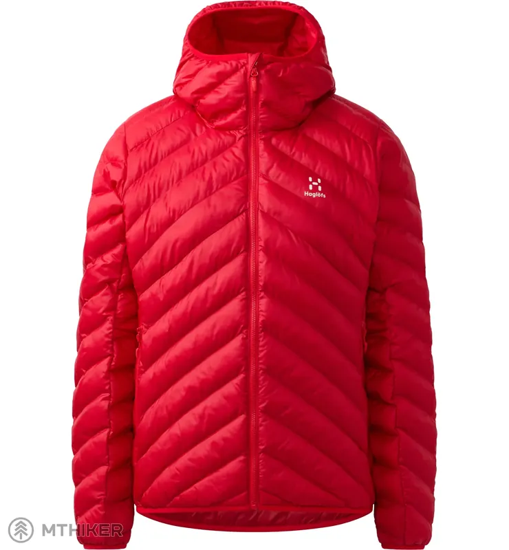 Omezená Nabídka Haglöfs Särna Mimic Hood dámská bunda, bright red