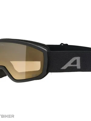 Akční Cena ALPINA Scarabeo Q-lite dětské brýle, black matt/gold