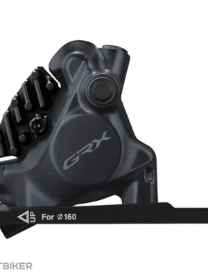 Ihned K Objednání Shimano GRX BR-RX410 hydraulický brzdový třmen, přední, Flat Mount, destičky L05A