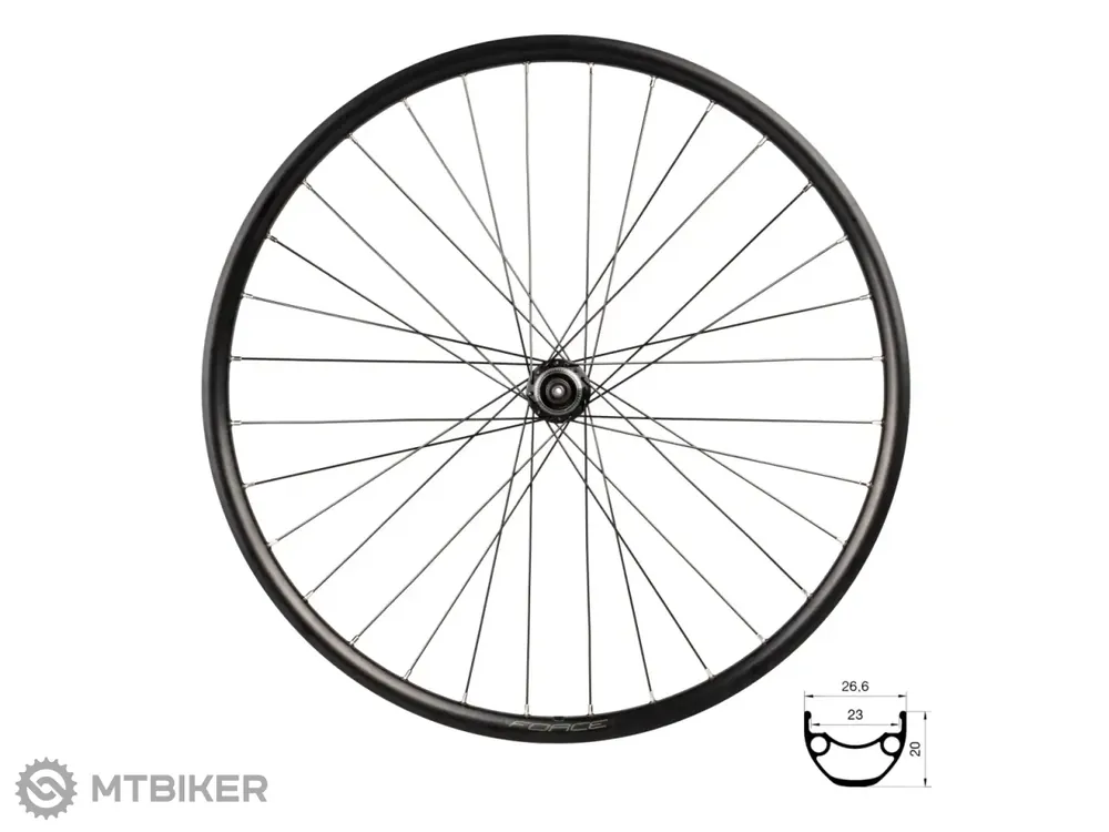 Vrácení Zdarma FORCE XC Disc 27.5" zadní kolo, QR, CL