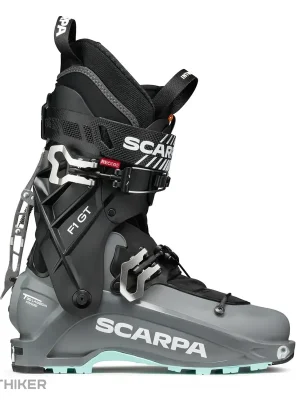 Jen Po Omezenou Doba SCARPA F1 GT dámské lyžáky, mercury gray/aqua