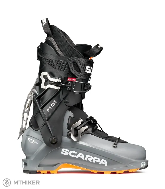 Top Prodej SCARPA F1 GT lyžáky, mercury grey/orange