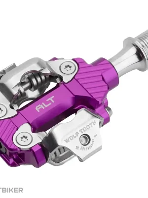 Pouze Dnes Wolf Tooth ALT XC nášlapné pedály, ultraviolet purple