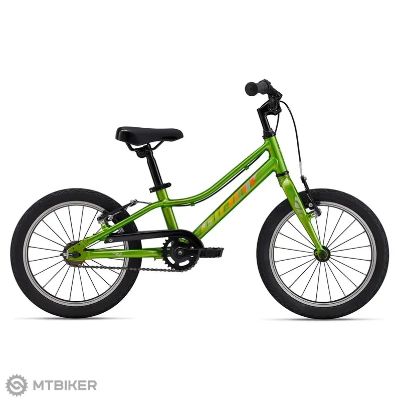 Giant ARX 16 F/W dětské kolo, metallic green Vysoce Kvalitní