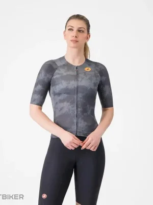 Castelli AERO RACE 8S W dámský dres, tmavě šedá Koupit Online