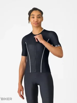 Castelli ANIMA FLOW dámský dres, černá/bílá Novinka