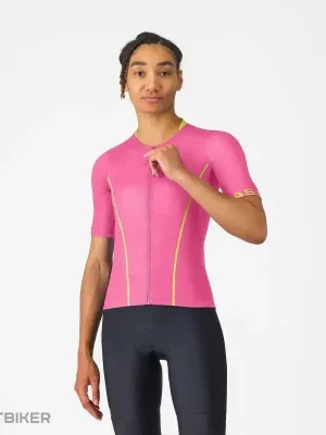 Castelli ANIMA FLOW dámský dres, Giro růžová/mangové mojito Akční Nabídka