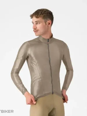 Castelli ARIA SHELL 2 bunda, zemitá béžová Cenově Výhodný