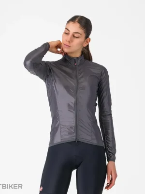 Castelli ARIA SHELL 2 W dámská bunda, tmavě šedá Must-Have