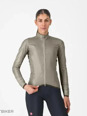 Castelli ARIA SHELL 2 W dámská bunda, zemitá béžová Dokud Zásoby Vydrží
