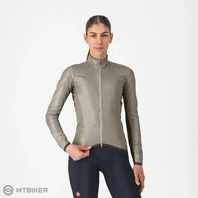 Castelli ARIA SHELL 2 W dámská bunda, zemitá béžová Dokud Zásoby Vydrží