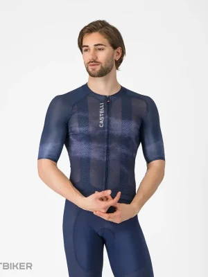 Must-Have Castelli CLIMBER‘S A/C dres, belgická modrá/zimní modrá