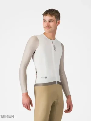 Castelli CORRETTO LS dres, slonovinová/zemitá béžová Objednat Nyní