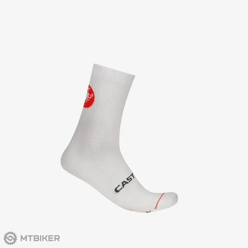 Castelli ENTRATA 12 ponožky, bílá Časově Omezené