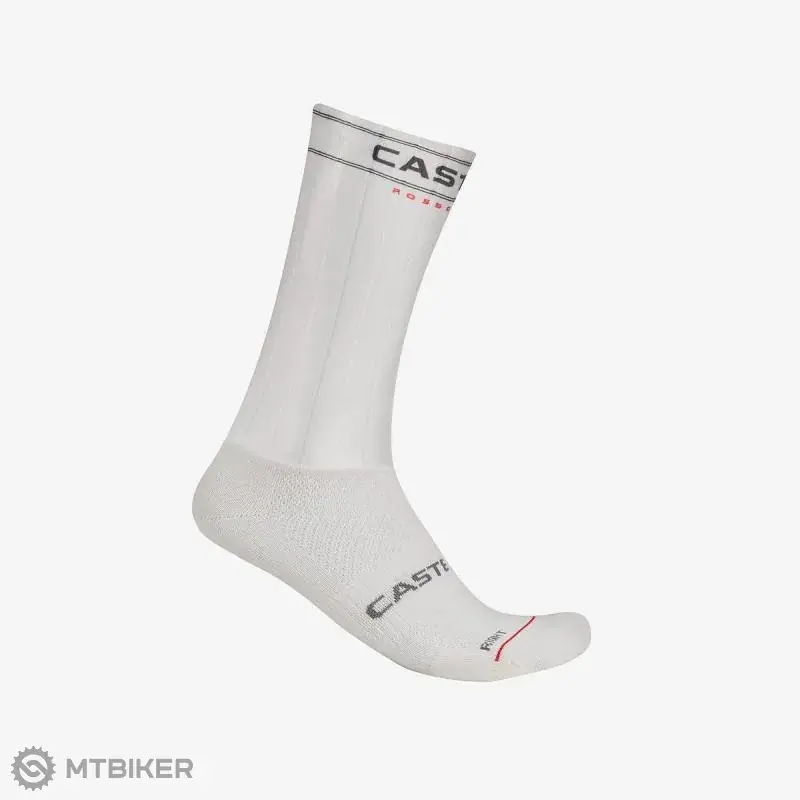 Tovární Cena Castelli FAST FEET 4 ponožky, bílá