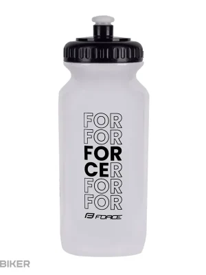 FORCE Daily láhev, 0.5 l, transparentní/černá Super Cena