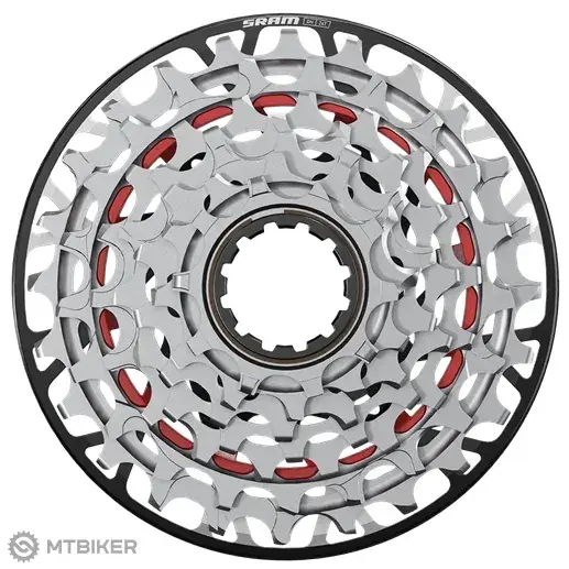 Levný SRAM XS-797 T-Type DH Slim kazeta, 1x7, 10-24T