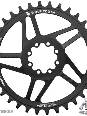 Nakupujte Hned Wolf Tooth Drop-Stop ST převodník, 1x12, SRAM T-Type