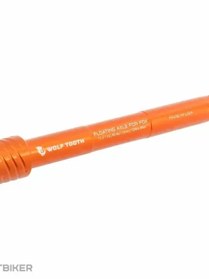 Tovární Cena Wolf Tooth Floating Axle přední osa pro FOX vidlice, oranžová