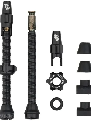 Hit Sezóny Wolf Tooth Clik Valve bezdušové ventily, 60 mm, černá