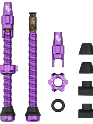 Aktuální Wolf Tooth Clik Valve bezdušové ventily, 60 mm, fialová
