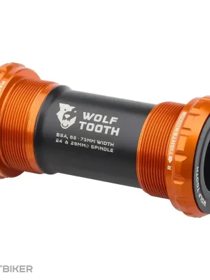 Wolf Tooth BSA středové složení, Shimano 24 mm, oranžová Tovární Cena
