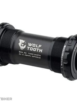 Vrácení Zdarma Wolf Tooth BSA středové složení, Shimano 24 mm, černá