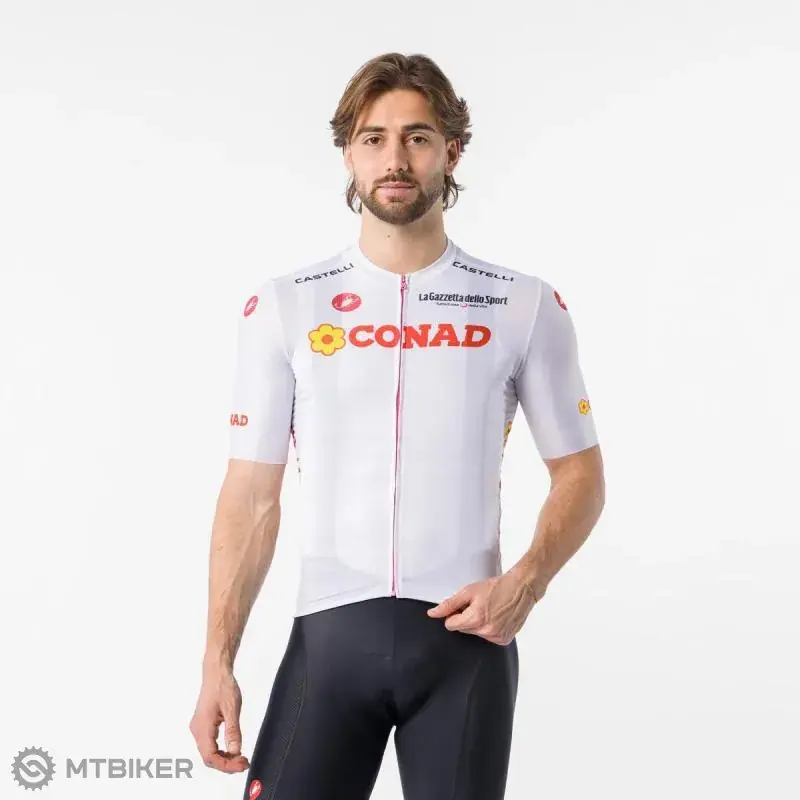 Sezónní Sleva Castelli GIRO109 COMPETIZIONE 4 dres, bílá