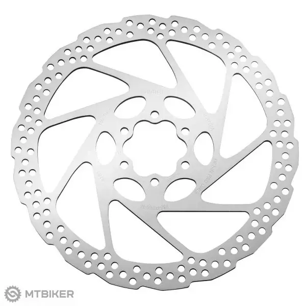 Časově Omezené Shimano RT56 brzdový kotouč, 160 mm, 6 děr, jen pro organické (polymerové) destičky