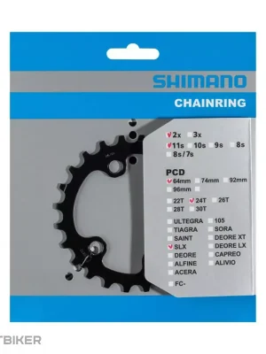 Shimano SLX FC-M7000 převodník, 24T, 2x11 Ověřený