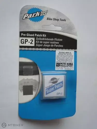 Park Tool PT-GP-2C sada samolepicích záplat na duše, na kartě, 6 ks Oblíbený