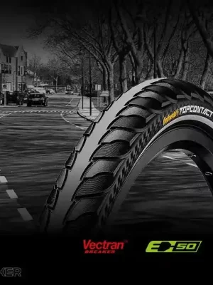 Časově Omezené Continental Top Contact II 700x28C Reflex E-50 plášť, kevlar
