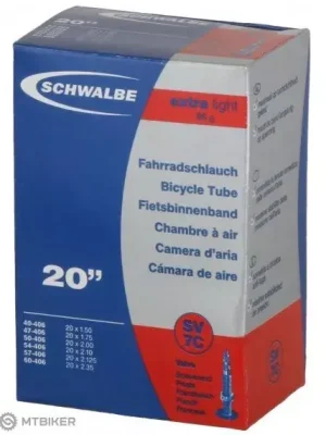 Značkový Schwalbe Extra Light 20 x 1,50–2,35" duše (Nr.07C)