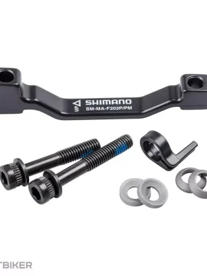 Shimano adaptér na přední/zadní kotouč, ze 180 na 203 mm, Post Mount Originální