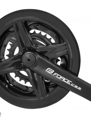 Levný FORCE C 8.5 kliky, 170 mm, 3x8, 48/38/28T, čtyřhran, s krytem