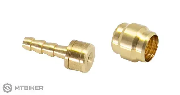 Značkový FORCE trn 2,1mm a olivy 5mm pro hydraulické brzdy, 10 + 10ks