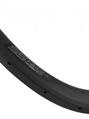 Výprodej FORCE Ráfek Road Carbon, 55 mm, 20d, galuskový, vnější niple, černý, matný