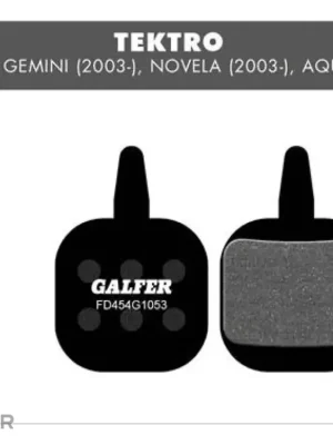 Horká Nabídka Galfer FD454 G1053 Standard brzdové destičky, organické