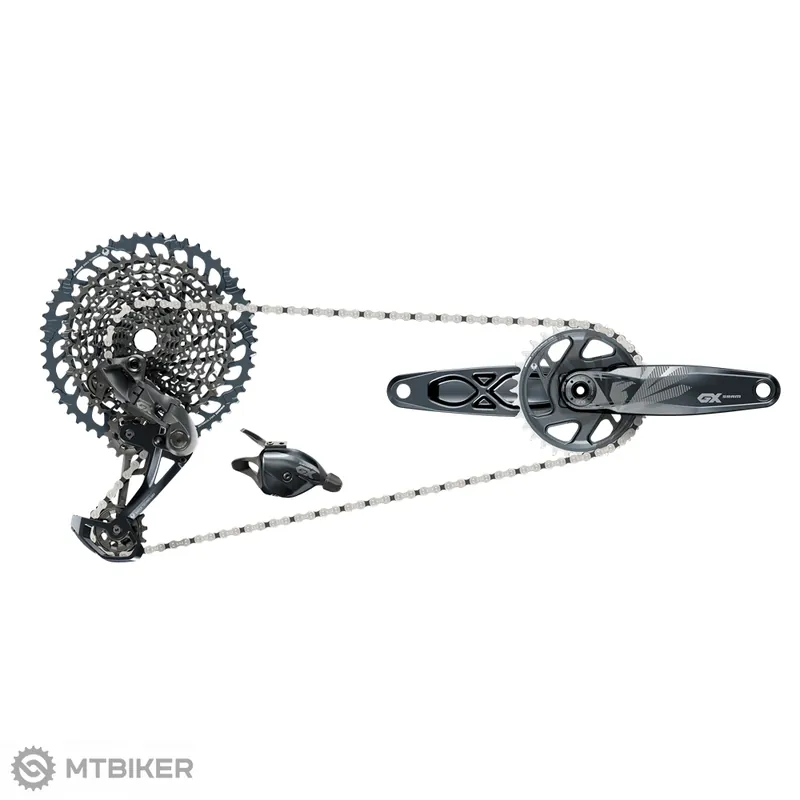 SRAM GX Eagle Lunar DUB Boost sada, kliky, 32T, kazeta 10-52T, 1x12 Cenově Výhodný