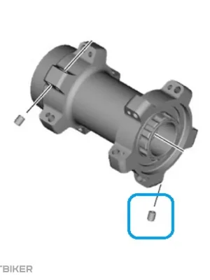 Shimano niple do náboje Oblíbený
