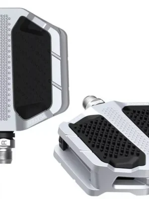 Dokud Zásoby Vydrží Shimano PD-EF205 Flat platformové pedály, stříbrná