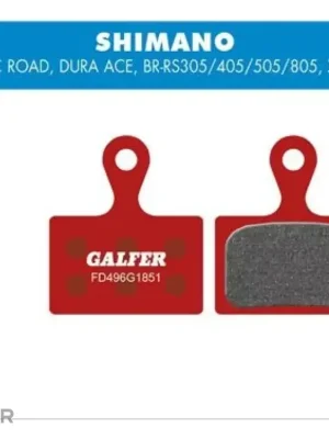 Galfer FD496 G1851 Advanced brzdové destičky, organické Vysoce Kvalitní
