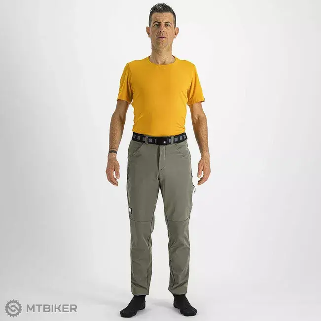 Značkový Sportful XPLORE kalhoty, tmavě zelená